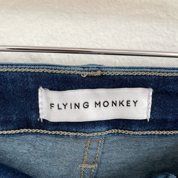 FLYING MONKEY Women's High Rise Super Soft Ankle Skinny Jeans Size 25 In Blue - Picture 5 of 10